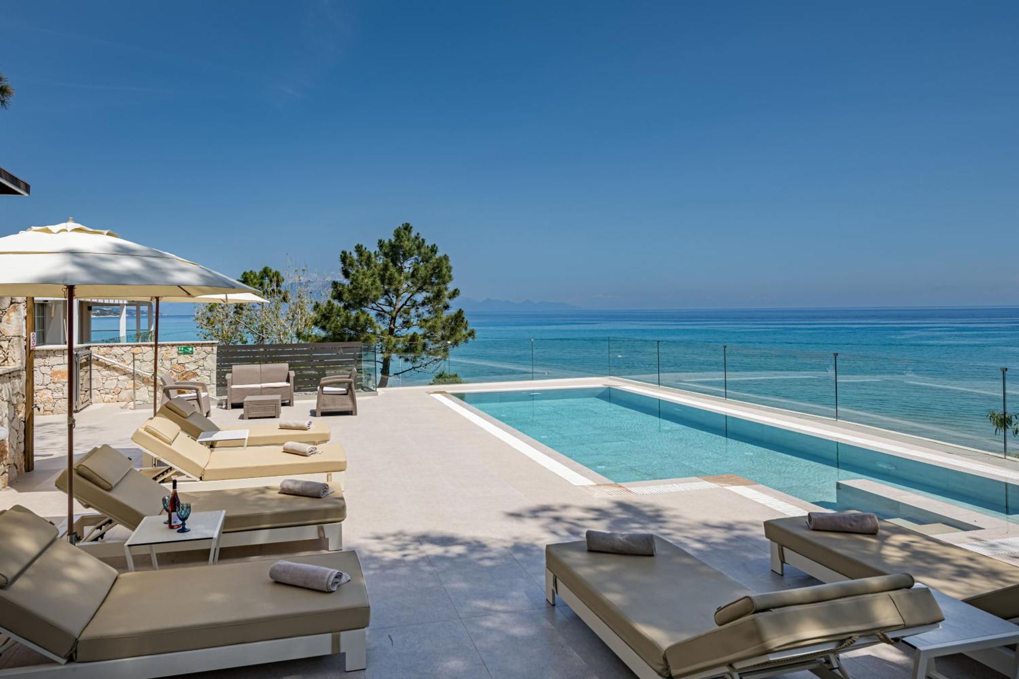 Addimare Sea View Villa, And Events Venue 阿里克斯 外观 照片