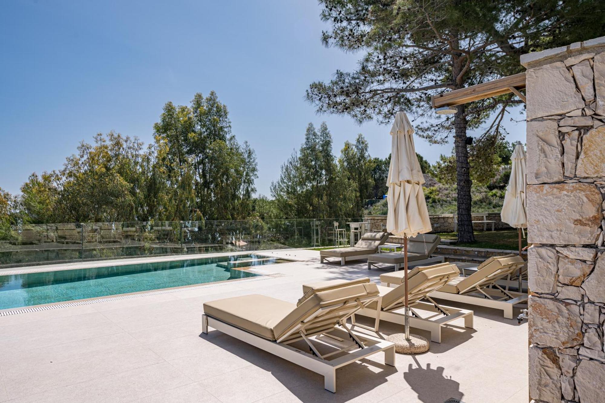 Addimare Sea View Villa, And Events Venue 阿里克斯 外观 照片